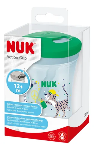 NUK VASO CON SORBETE ACTION CUP 12M X230ML – Pañalera Belyan